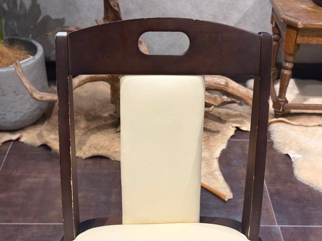 ダイニングセット　回転チェア　スクエアテーブル　省スペース　ニトリ　北欧　YH