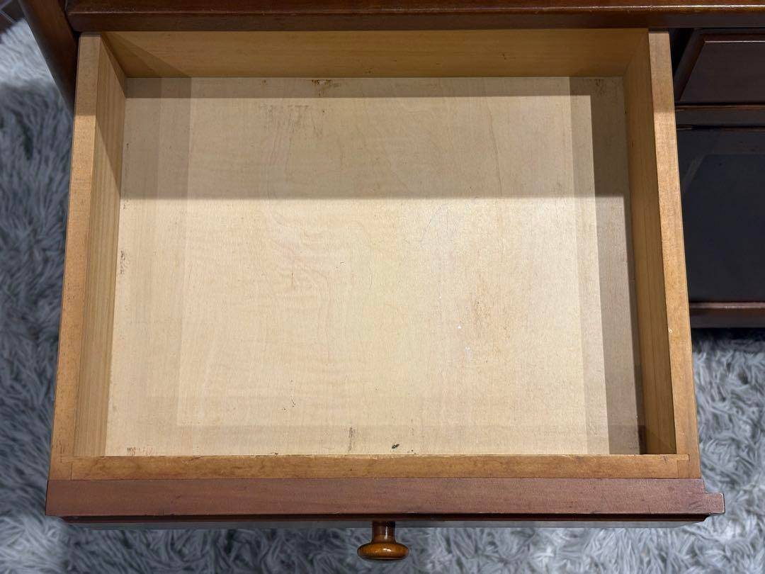 karimoku カリモク　キャビネット　電話台　収納　引き出し　ビンテージ