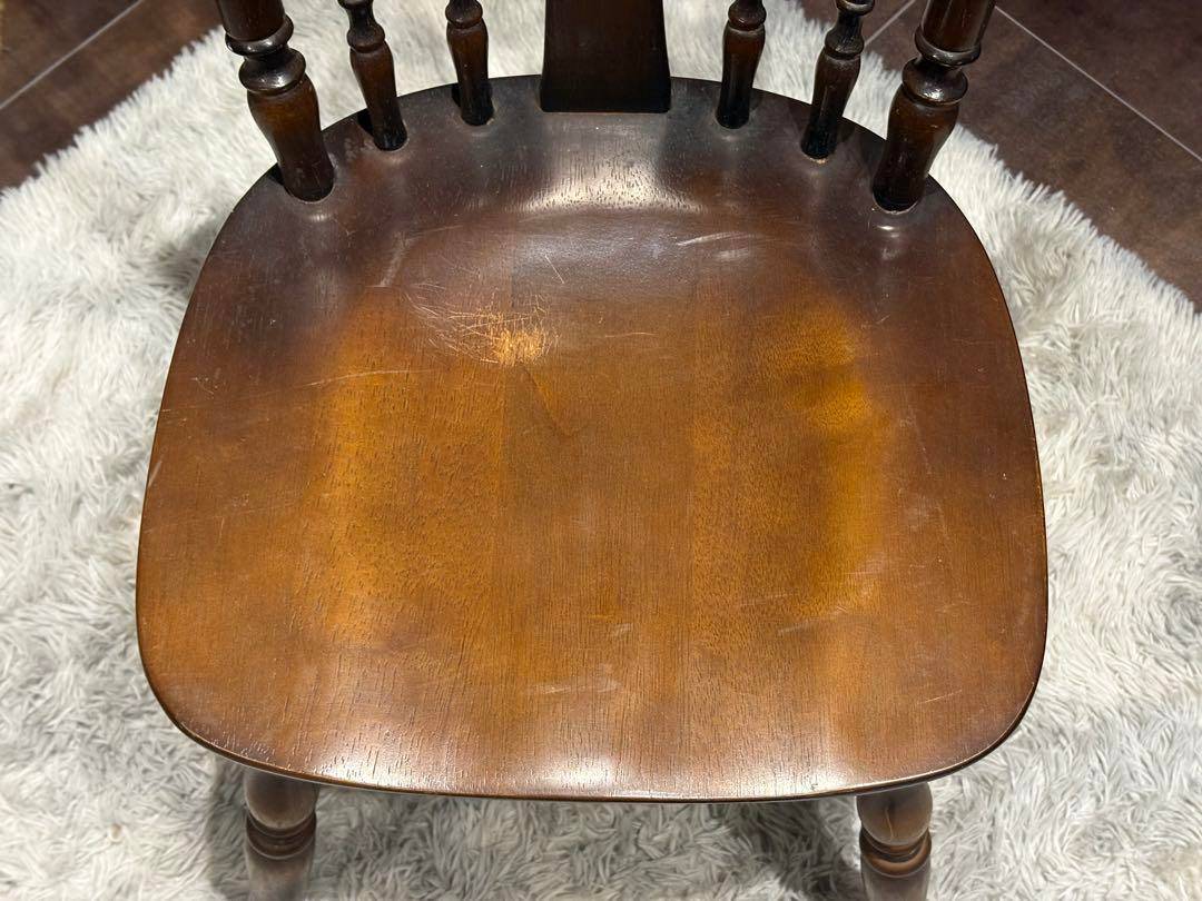 飛騨産業　キツツキ　ウィンザーチェア　スポークチェア　ヴィンテージ　IG