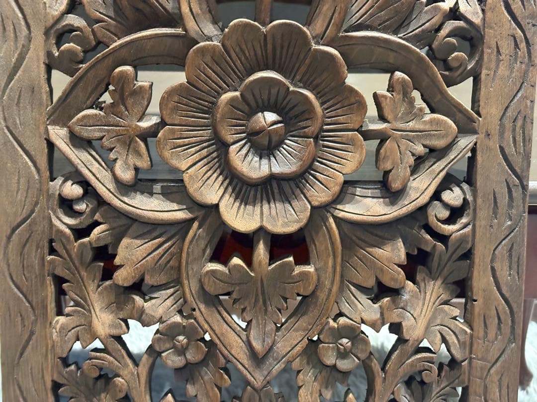 レリーフ　アート　木製　ウォールデコレーション　アンティーク　ヴィンテージ　nZ