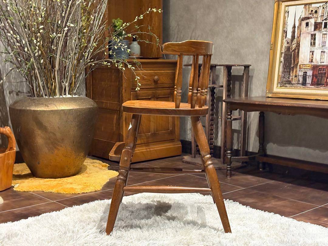 KASHIWA 柏木工　キッズチェア　ベビーチェア　子供イス　ローチェア　n