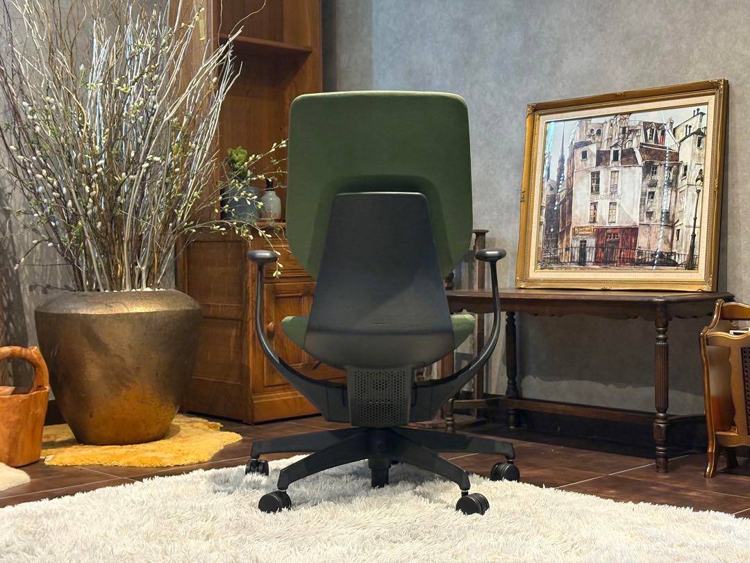 ⑥KOKUYO コクヨ　デスクチェア　オフィスチェア　イングチェア　H