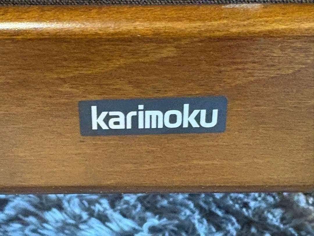 ①カリモク karimoku リクライナー　コロニアル　RC60 レトロ　GG