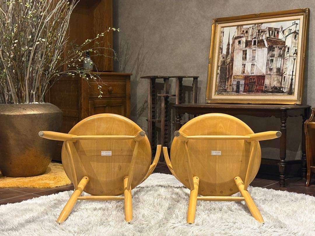 cherry 桜屋工業　ウィンザーチェア　アームチェア　オークレイチェア　YZ