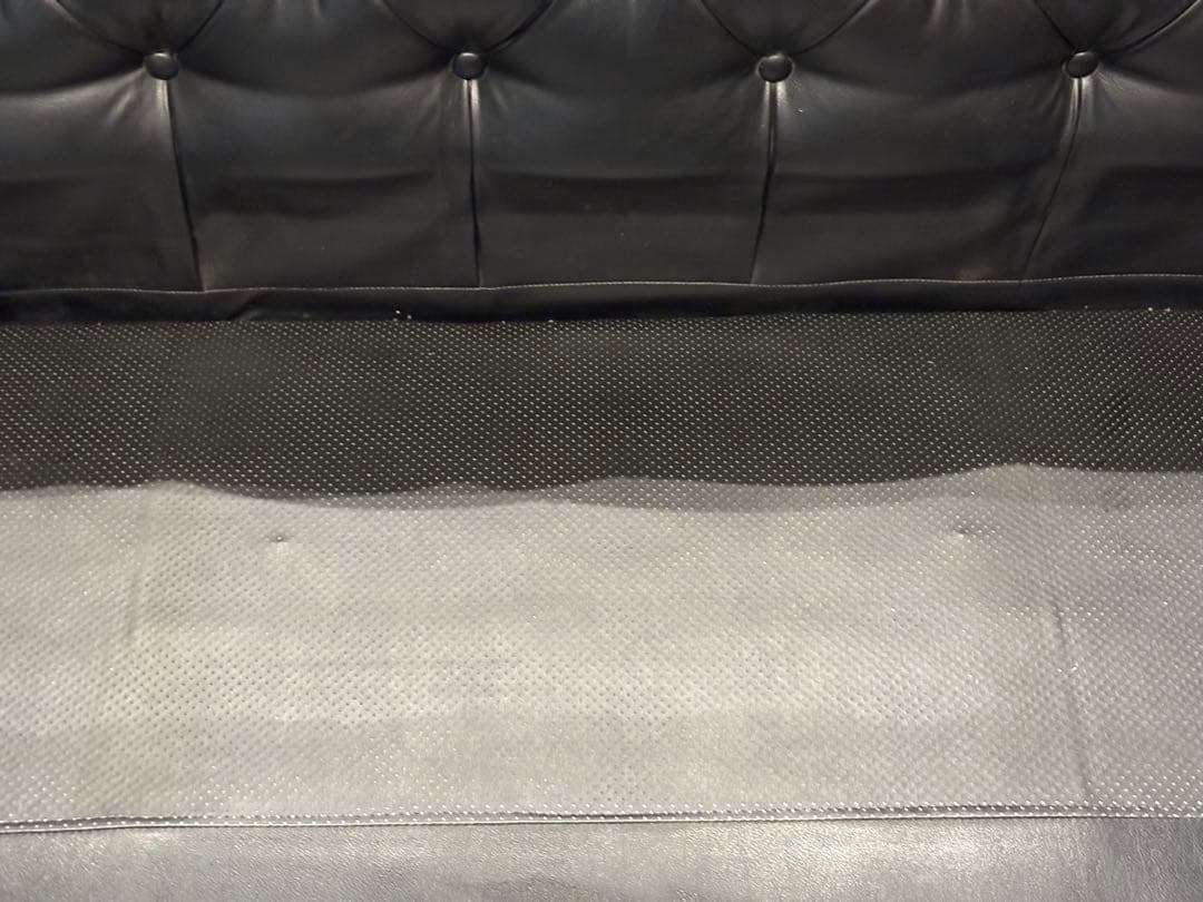 karimoku カリモク　3人掛けソファ　3Pソファ　ボタンダウン　本革　IZ