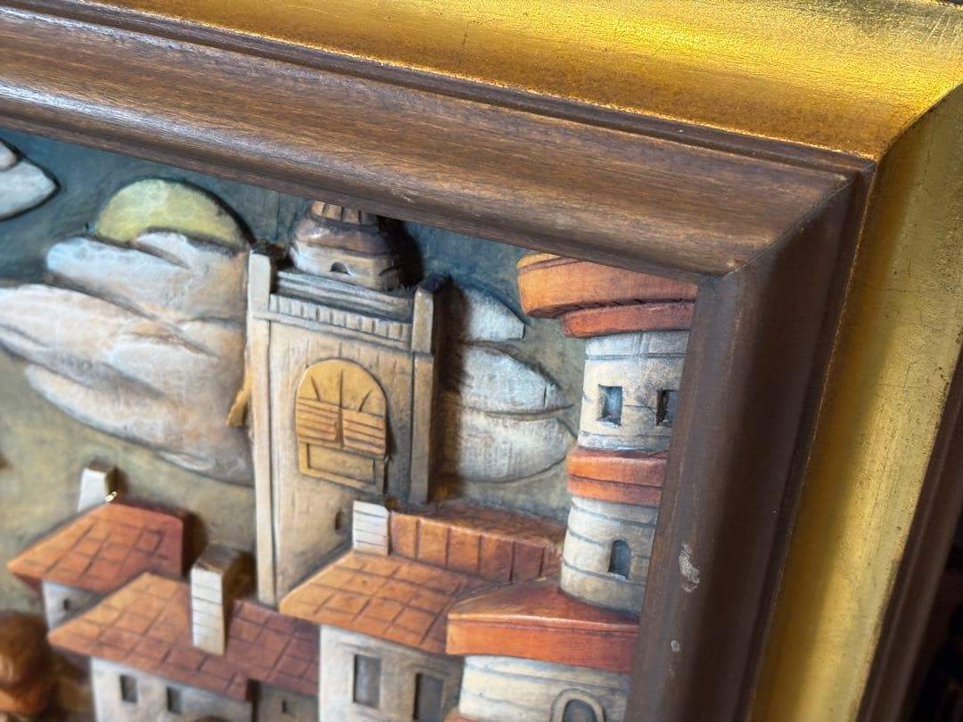 CARL SPITZWEG ANRI 木彫り　レリーフ　シュピッツヴェーグ