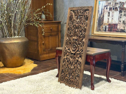 レリーフ　アート　木製　ウォールデコレーション　アンティーク　ヴィンテージ　nZ