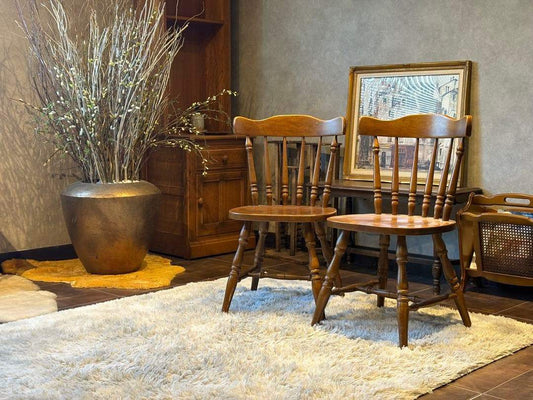 ウィンザーチェア スポークチェア リビングチェア アンティーク ビンテージ nZ