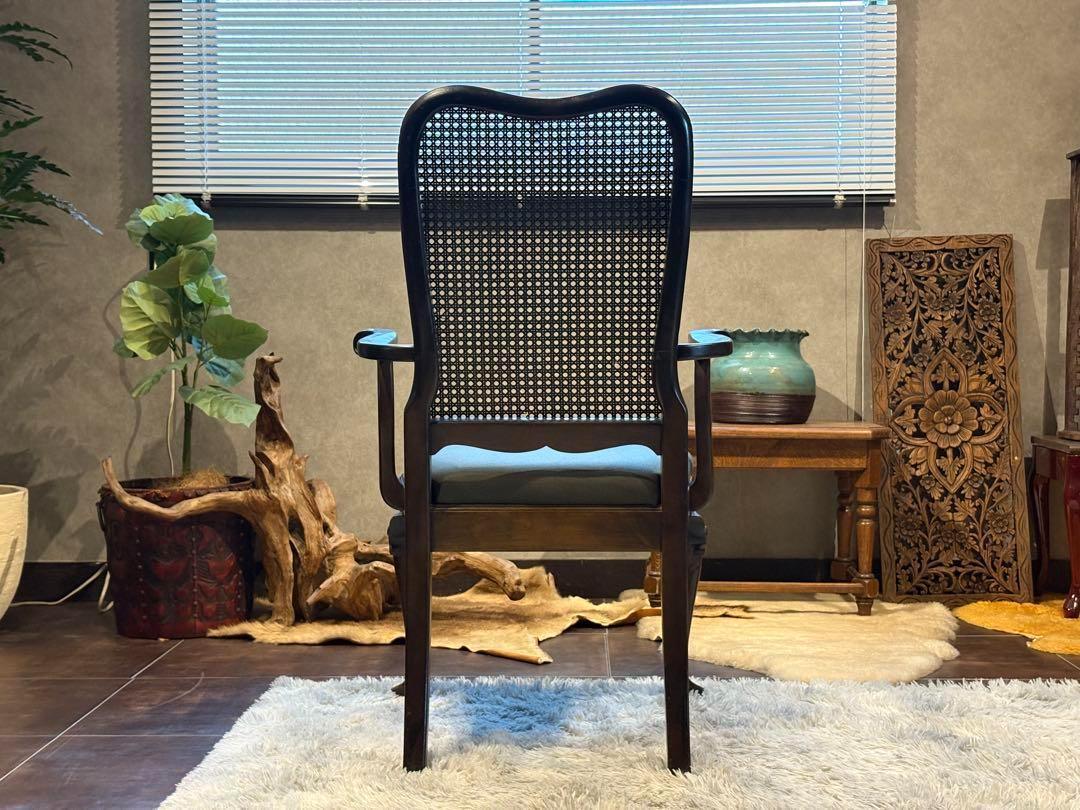 USビンテージ　アームチェア　猫脚　クラシカル　アメリカン　ブルックリン　洋風