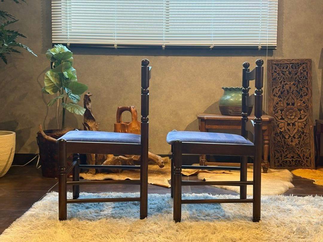 希少　ナガノインテリア　アンティーク　ヴィンテージ　レトロ　チェア　SR