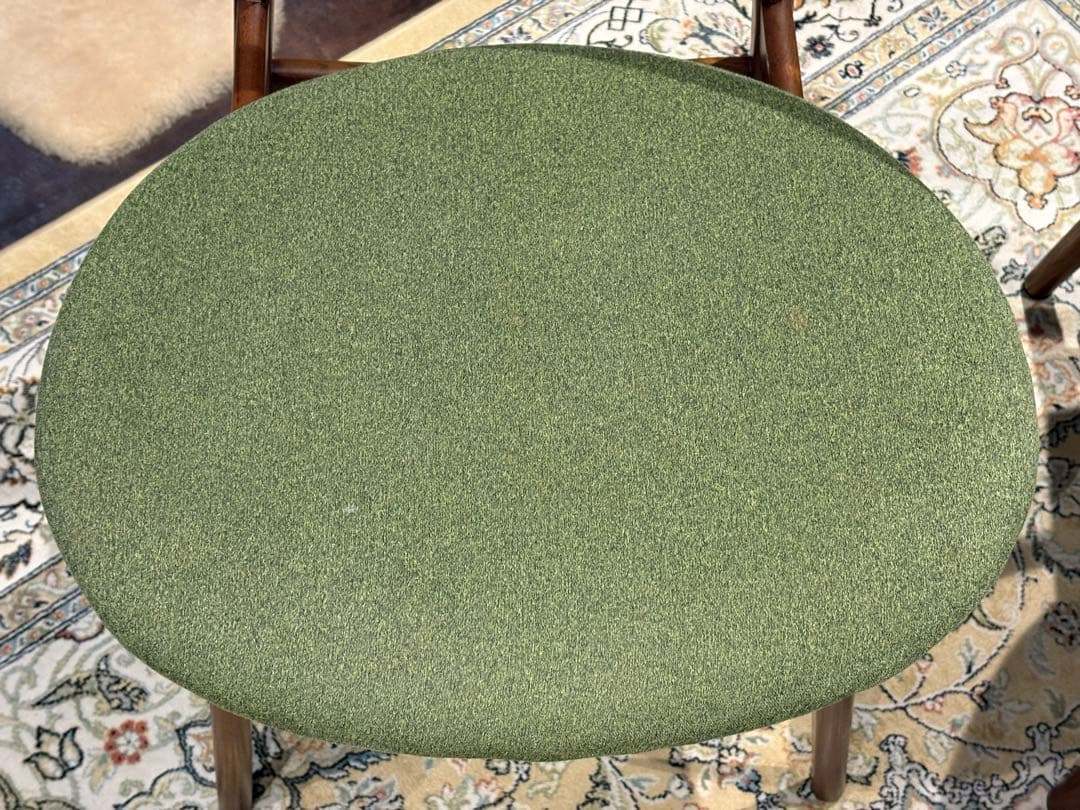 北欧テイスト ダイニングチェア グリーン アンティーク ヴィンテージ nZ