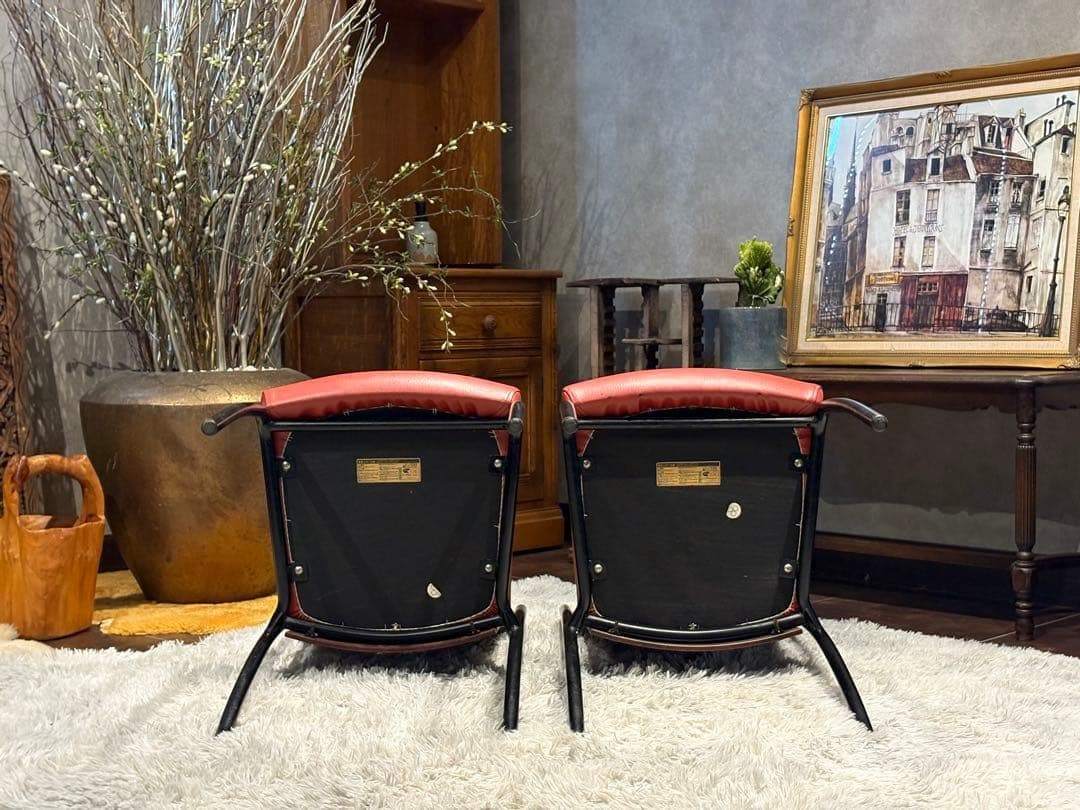 CRES Public スタッキングチェア　レトロ　ビンテージ　シティ系