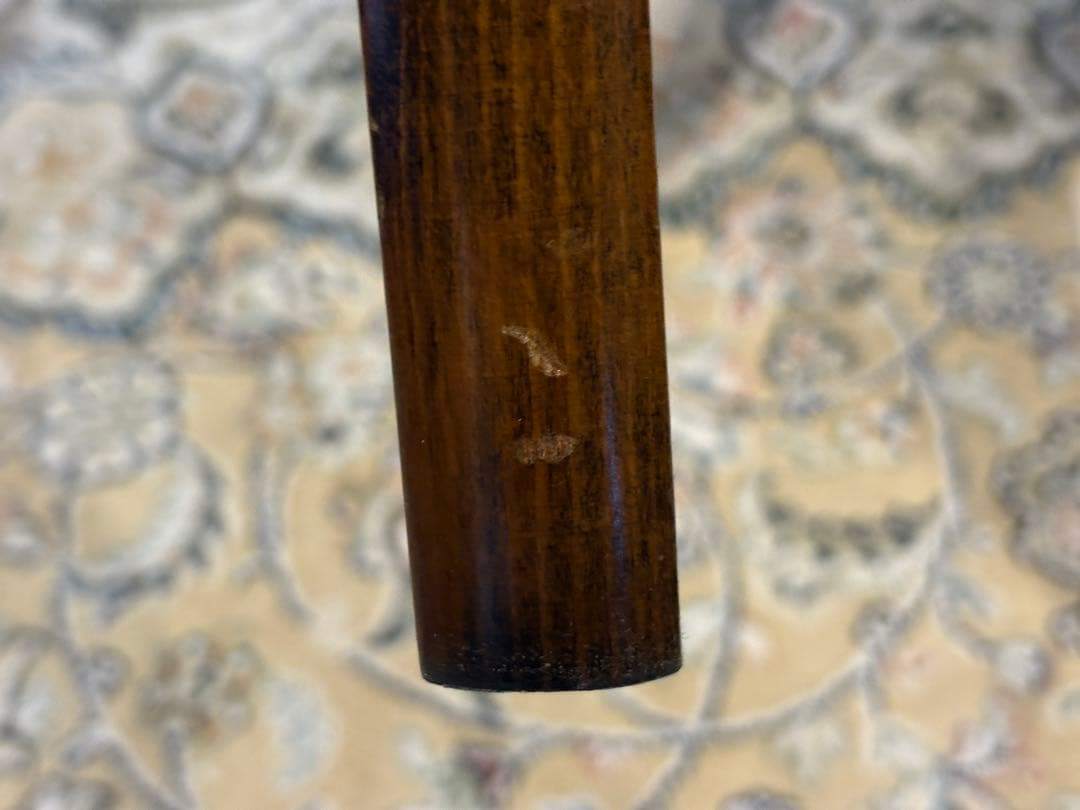 ①光製作所 ダイニングチェア リビングチェア 猫脚 アンティーク ビンテージ R