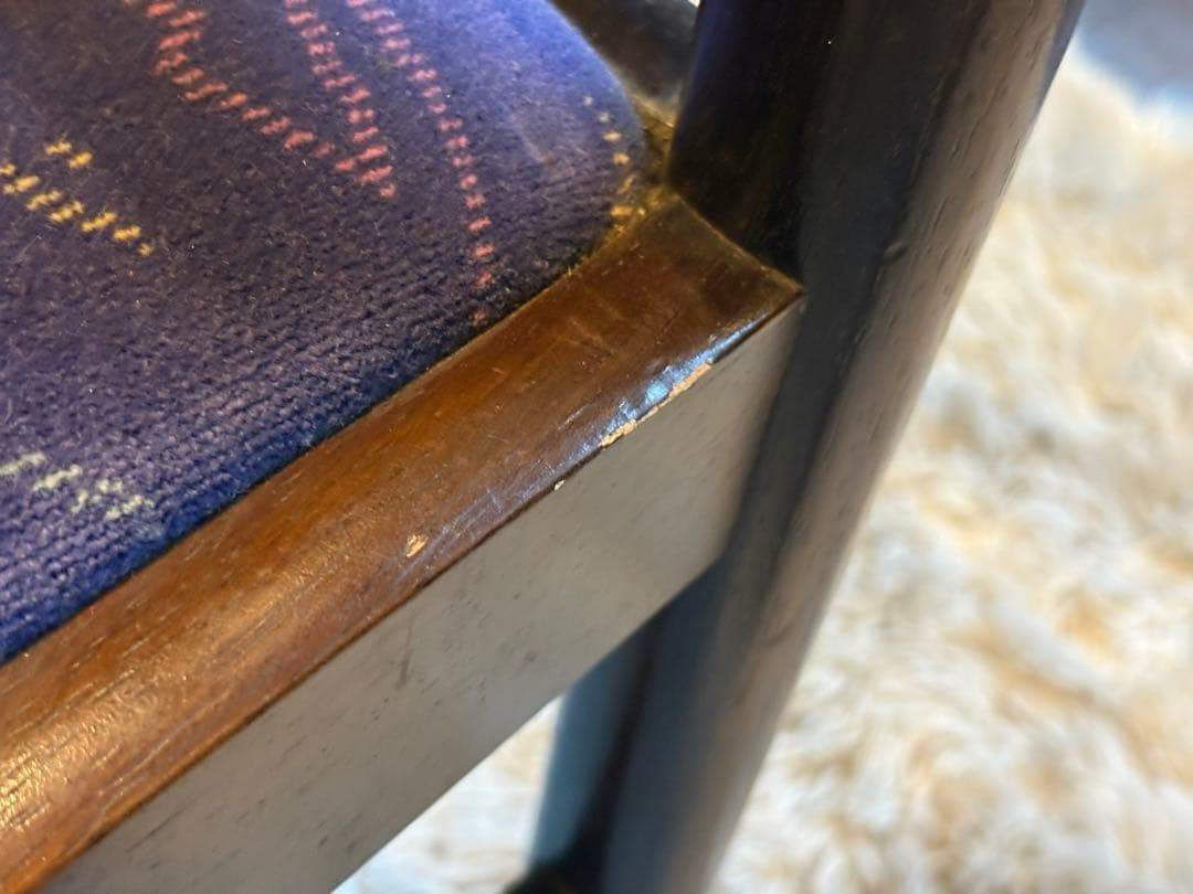 希少　ナガノインテリア　アンティーク　ヴィンテージ　レトロ　チェア　SR