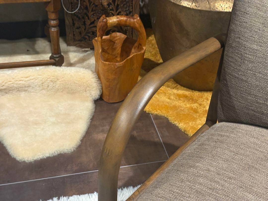 ダイニングチェア　リビングチェア　レザー　ファブリック　アンティーク　In