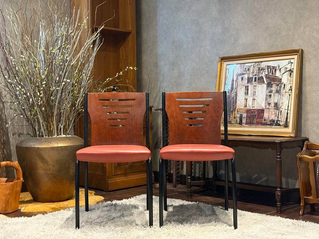 CRES Public スタッキングチェア　レトロ　ビンテージ　シティ系