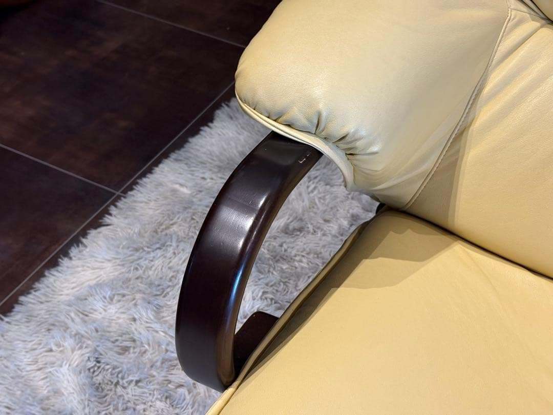 富士ファニチア　FUJI FUNITURE 曲木ソファ　ベージュ　ソファ IN