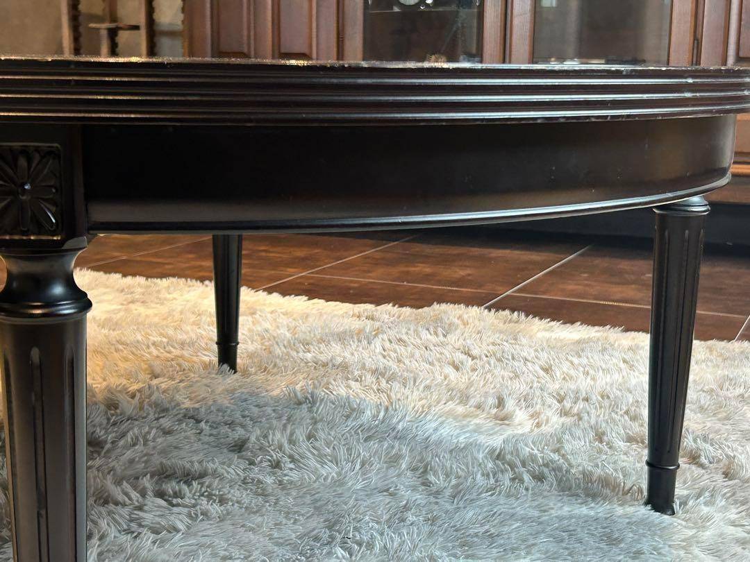 モリシゲ　ローテーブル　ラウンドローテーブル　ブラウン　テーブル　円卓　ISG