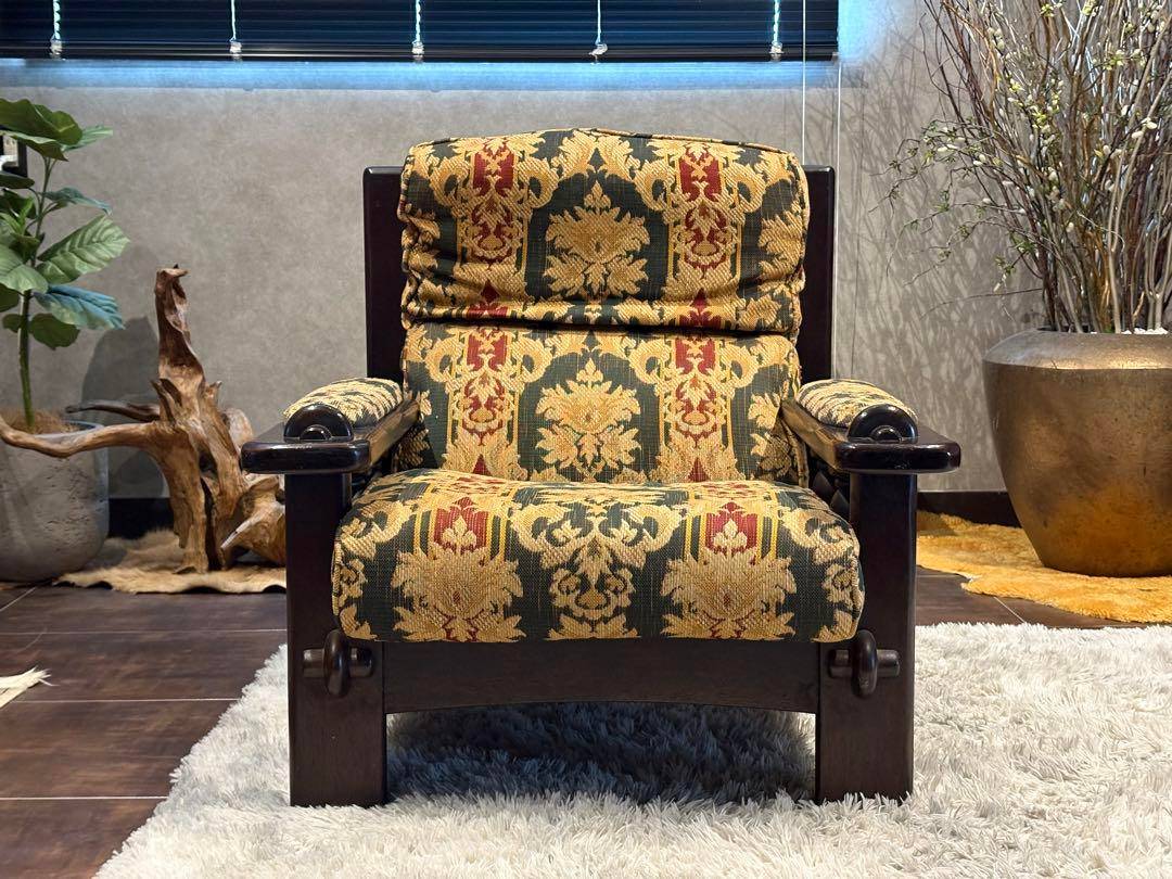 ①karimoku カリモク　1人掛けソファ　1Pソファ　ファブリック　IG