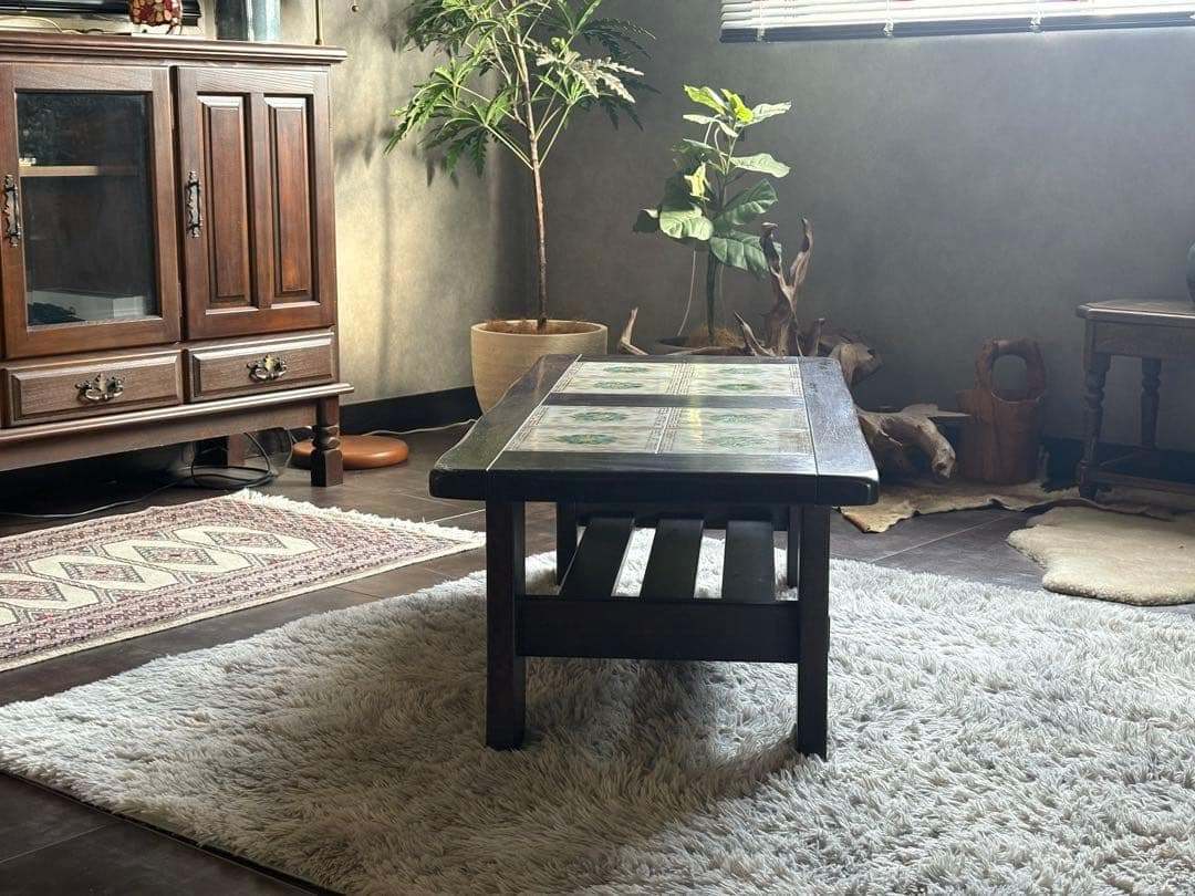 karimoku カリモク コロニアル ローテーブル センターテーブル IG