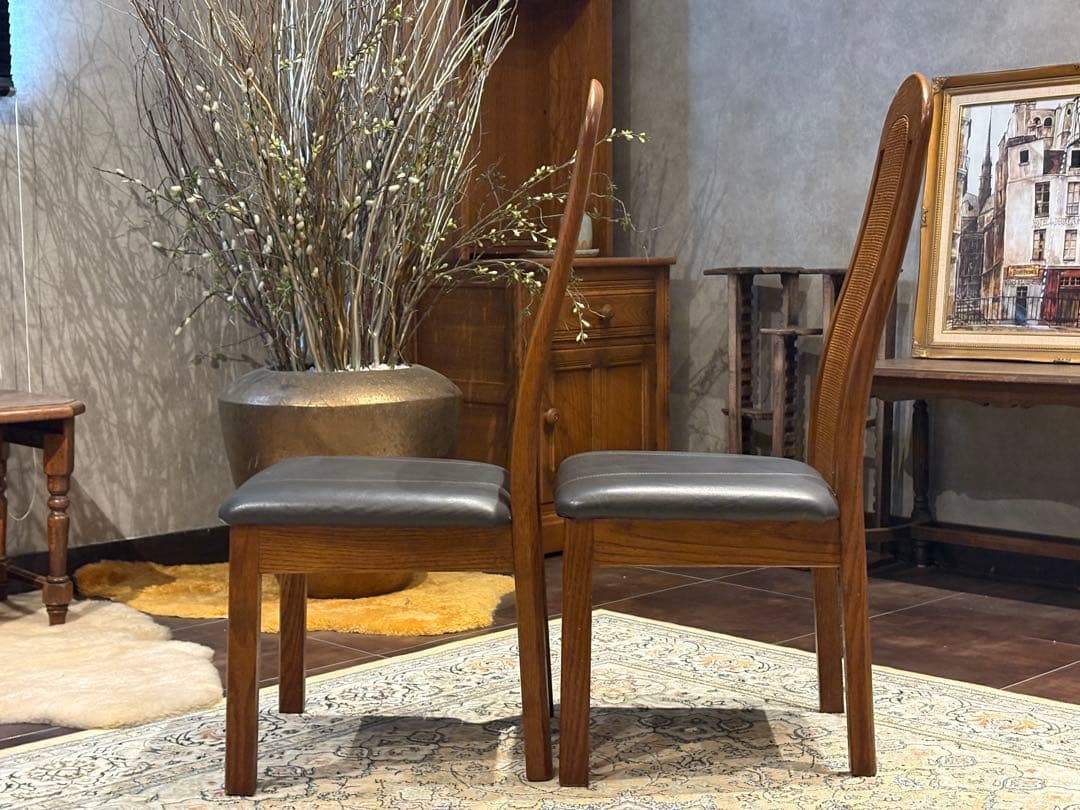 maruni マルニ木工 ダイニングチェア ハイバック 合皮レザー SZ