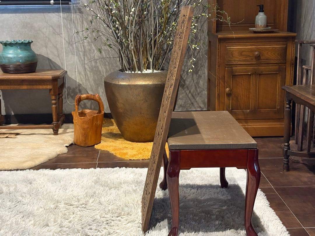 レリーフ　アート　木製　ウォールデコレーション　アンティーク　ヴィンテージ　nZ