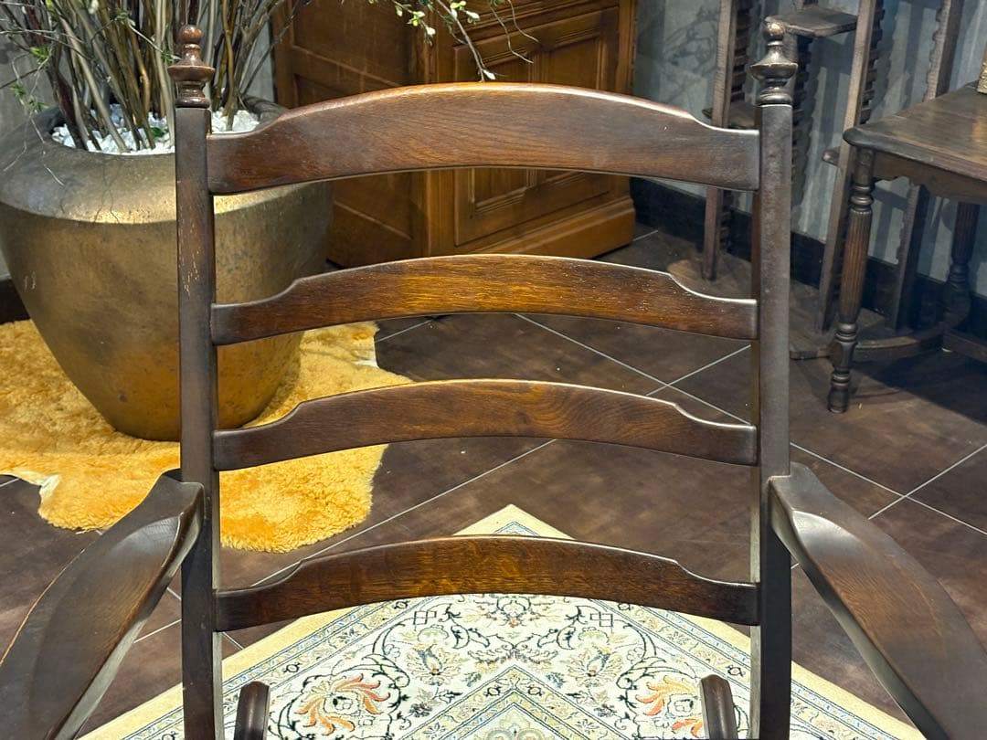 飛騨産業 キツツキマーク ロッキングチェア アンティーク ヴィンテージ YZ