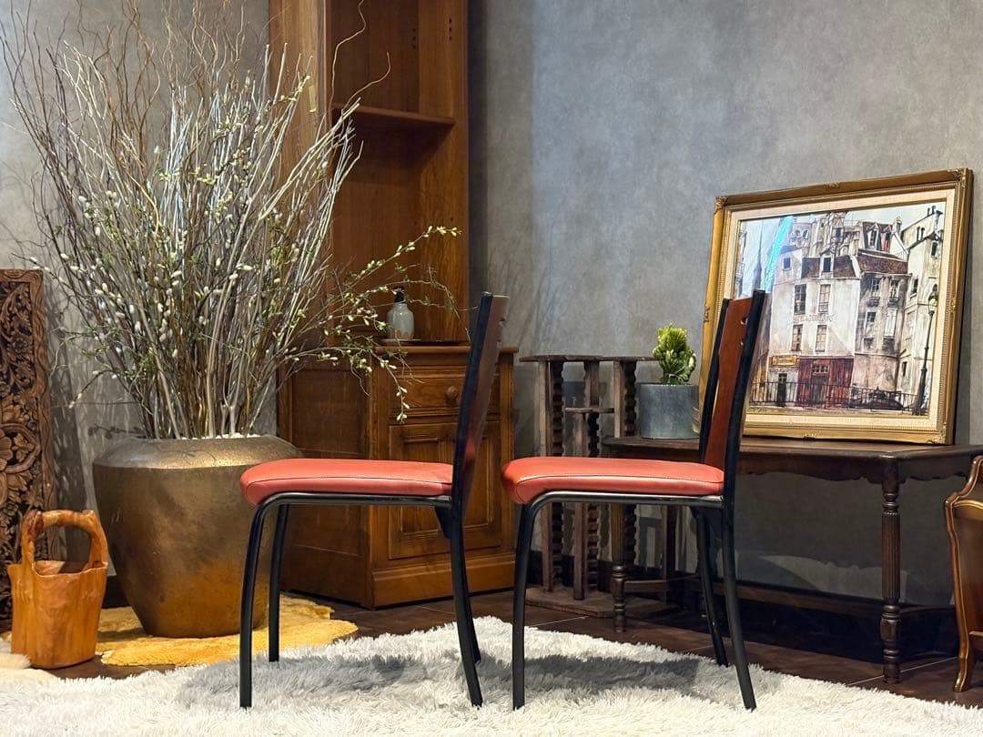 CRES Public スタッキングチェア　レトロ　ビンテージ　シティ系