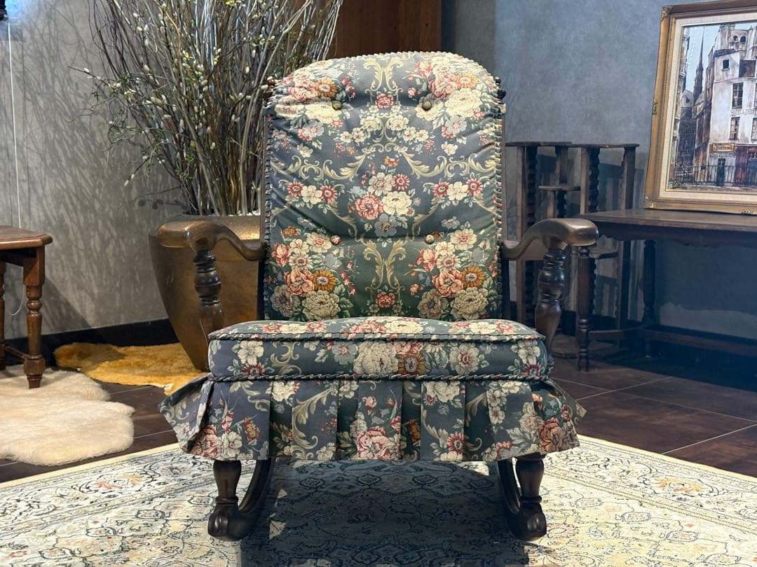 飛騨産業 キツツキマーク ロッキングチェア アンティーク ヴィンテージ YZ