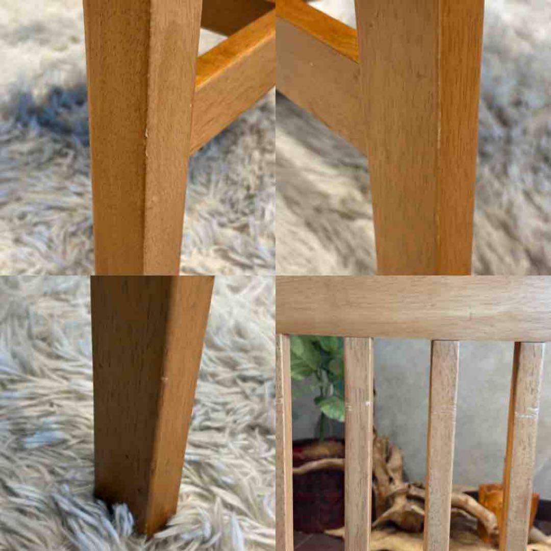 山善　YAMAZEN ダイニングチェア　リビングチェア　ビンテージ　4脚　YK