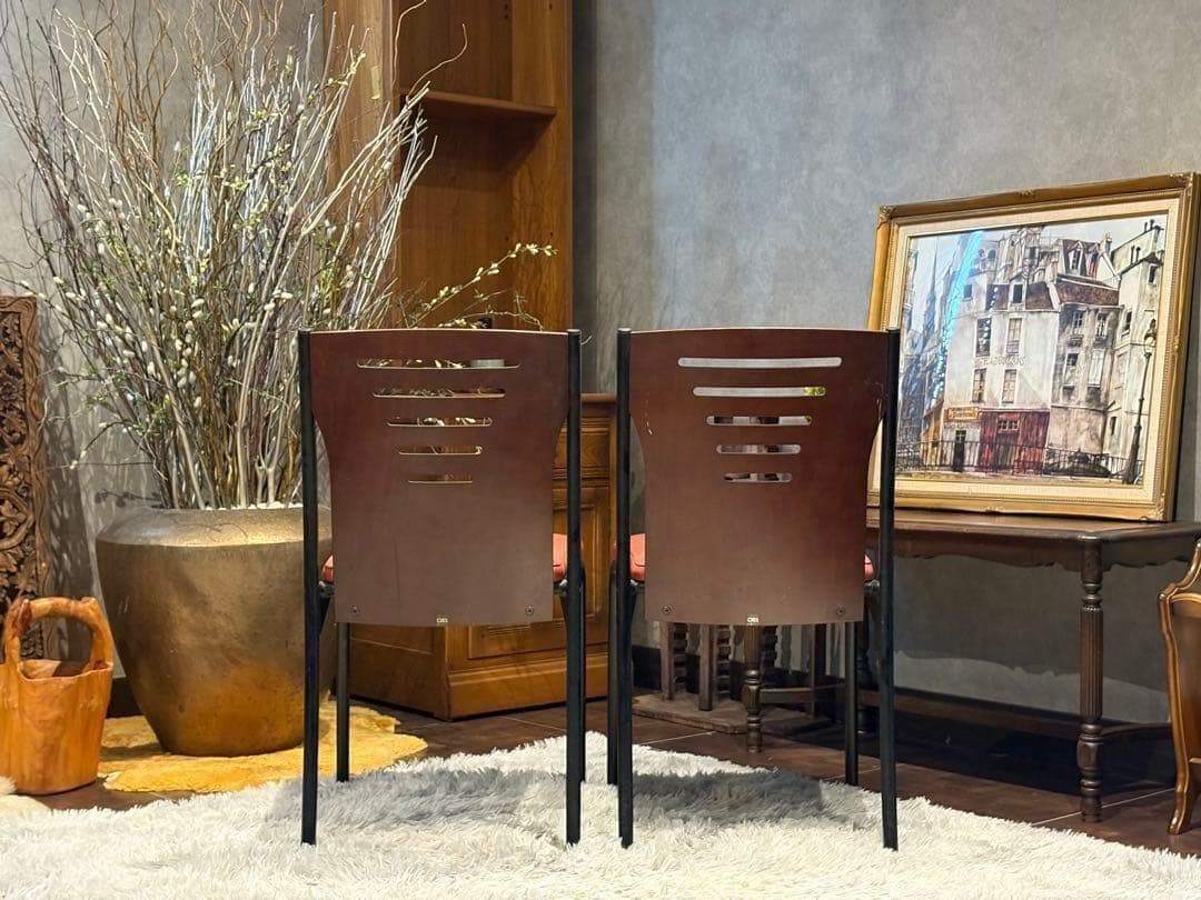 CRES Public スタッキングチェア レトロ ビンテージ シティ系