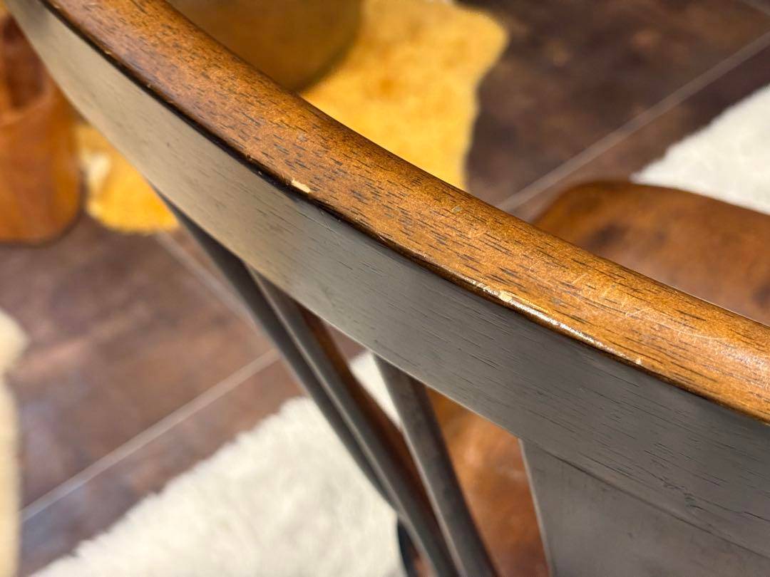 ①KASHIWA 柏木工　ウィンザーチェア　スポークチェア　アンティーク　SY