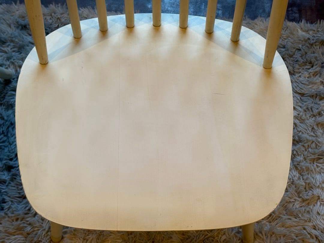 ②太平 ウィンザーチェア　ホワイト　ゴールドスミスチェア　2脚セット　IZ