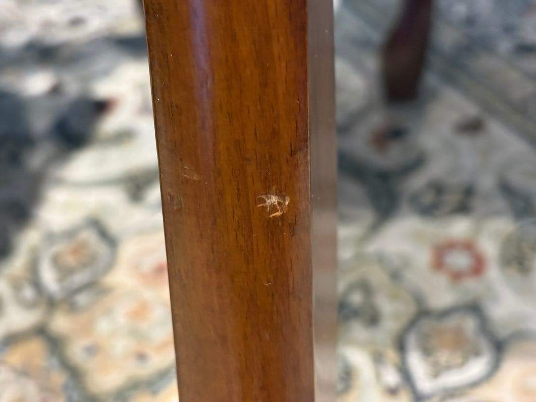 ①光製作所 ダイニングチェア リビングチェア 猫脚 アンティーク ビンテージ R