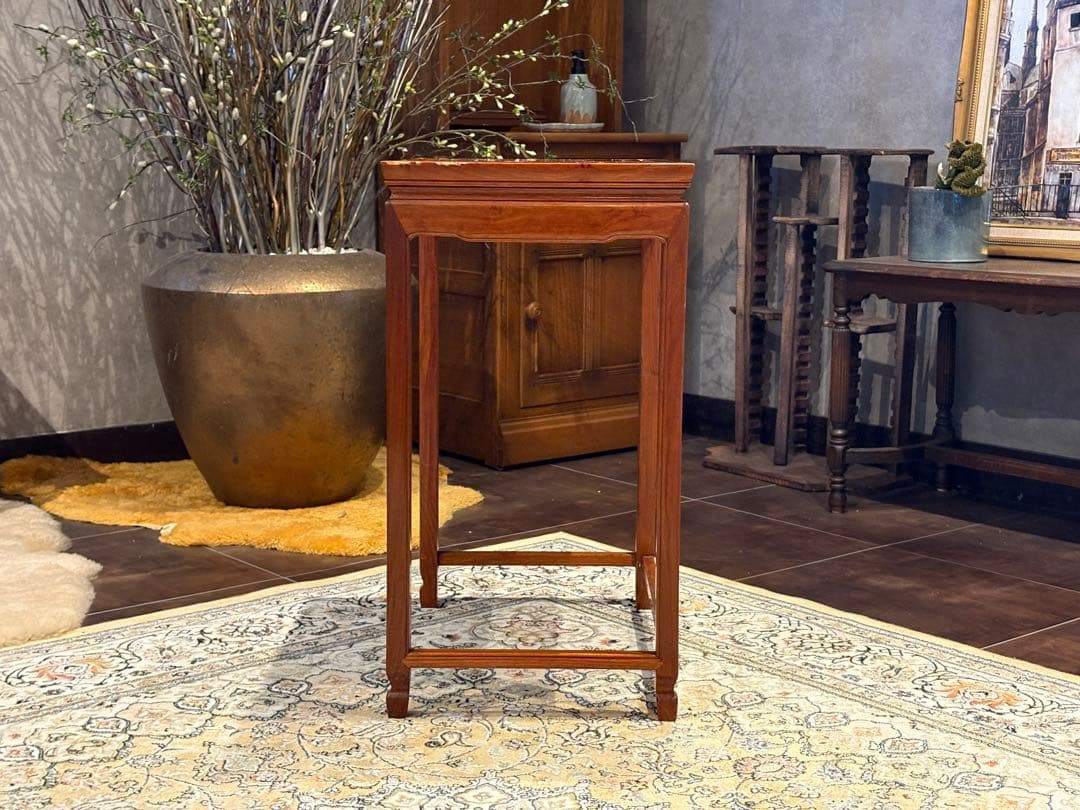 唐木 サイドテーブル コーヒーテーブル アンティーク ヴィンテージ IG