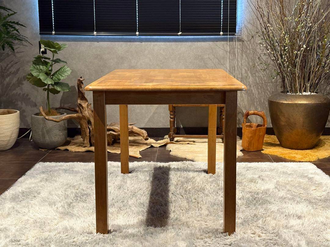 山善　YAMAZEN ダイニングテーブル　リビングテーブル　ビンテージ　IS