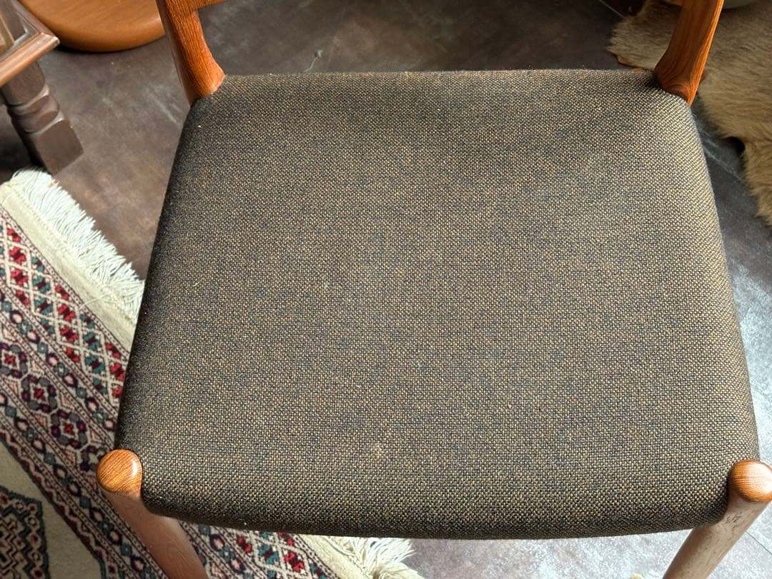 ③J.L. Møllers JLモラー　北欧ヴィンテージチェア　チーク材　NZ