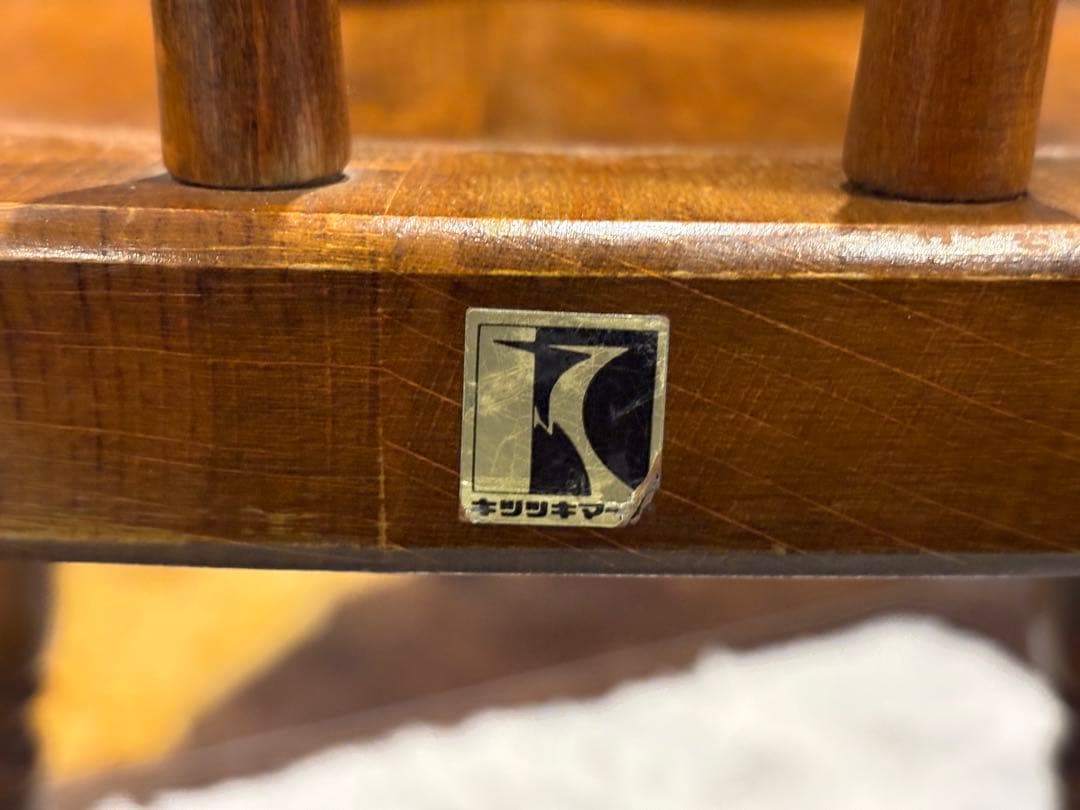 飛騨産業　キツツキマーク　ウィンザーチェア　スポークチェア　ヴィンテージ　IG