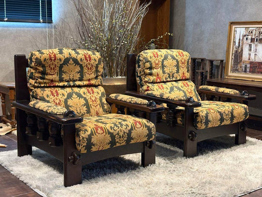 ①karimoku カリモク　1人掛けソファ　1Pソファ　ファブリック　IG