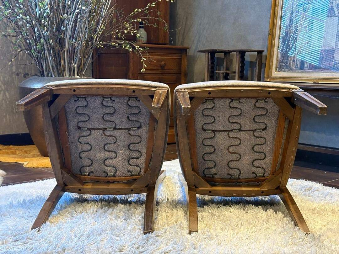 domani ドマーニ ダイニングチェア リビングチェア アンティーク nZ