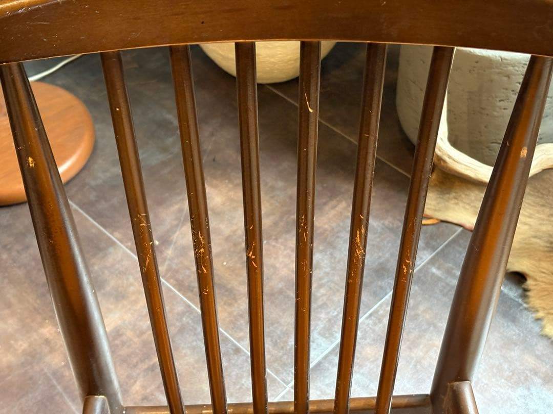 希少　IF家具　アイエフ家具　ヴィンテージ　チェア　レトロ　スポークチェア　ｎ