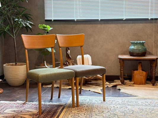 ニトリ　モダン　シンプルチェア　2脚セット　ダイニングチェア　北欧　IZ
