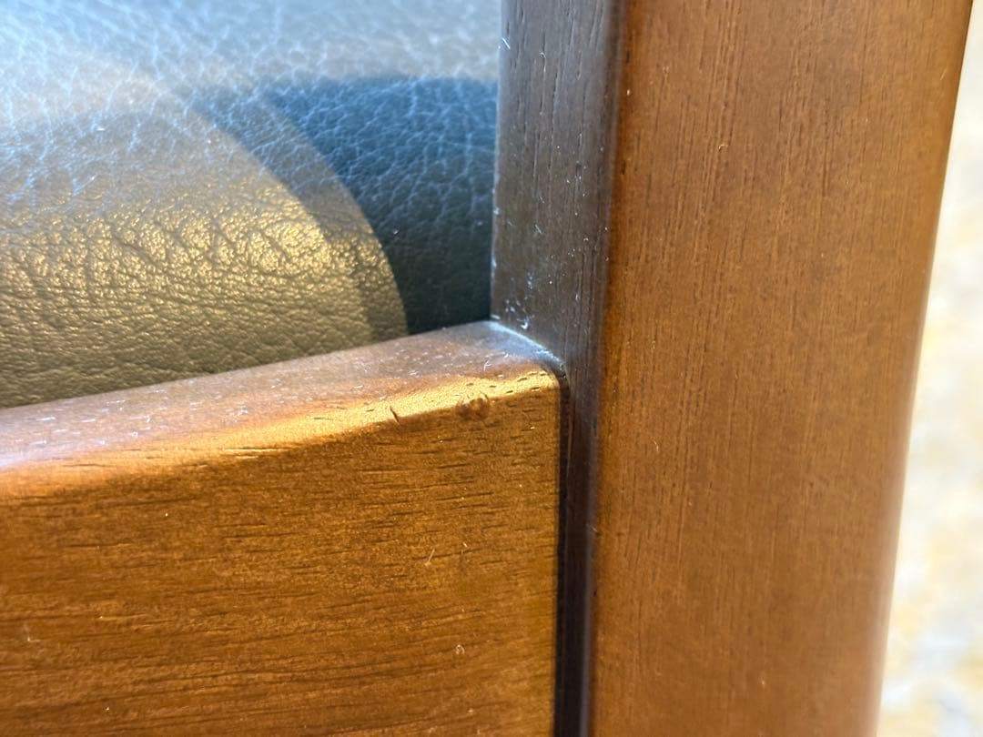 ②karimoku カリモク ダイニングチェア リビングチェア 合皮レザー IG