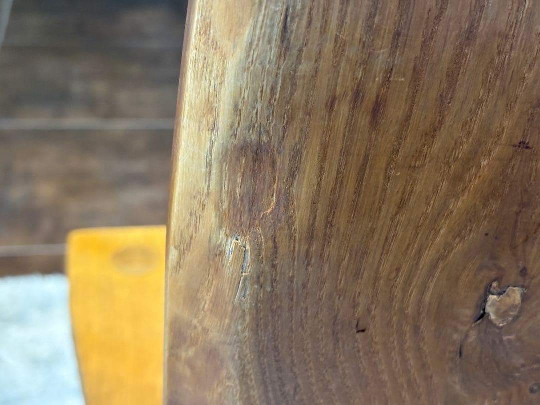 ② 希少　レトロ　無垢材　ヴィンテージ　カフェ　店舗什器　ハイバックチェア　nY