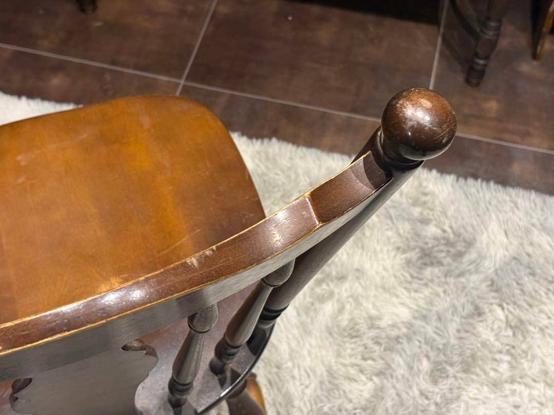 飛騨産業　キツツキ　ウィンザーチェア　スポークチェア　ヴィンテージ　IG