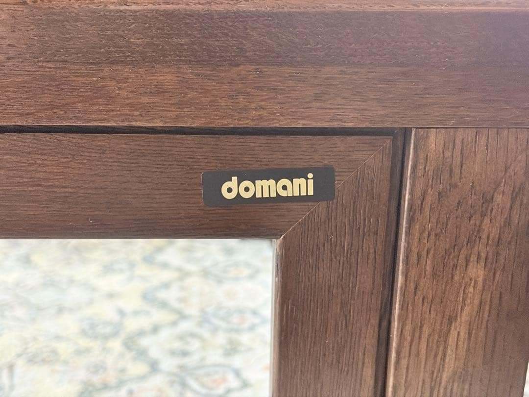 Domani ローテーブル　ガラステーブル　レトロ　クラシック　nZ