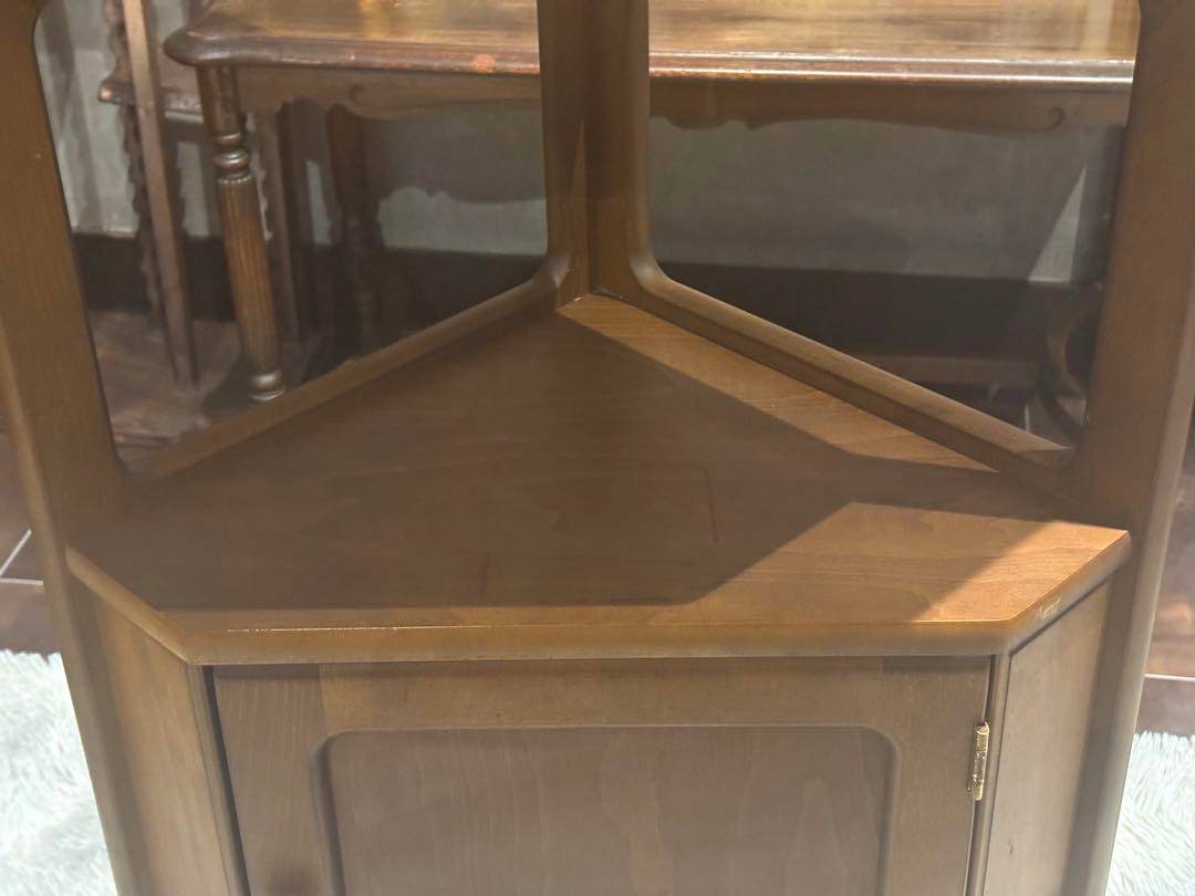 karimoku カリモク　電話台　ファックス台　コーナーキャビネット　IZ