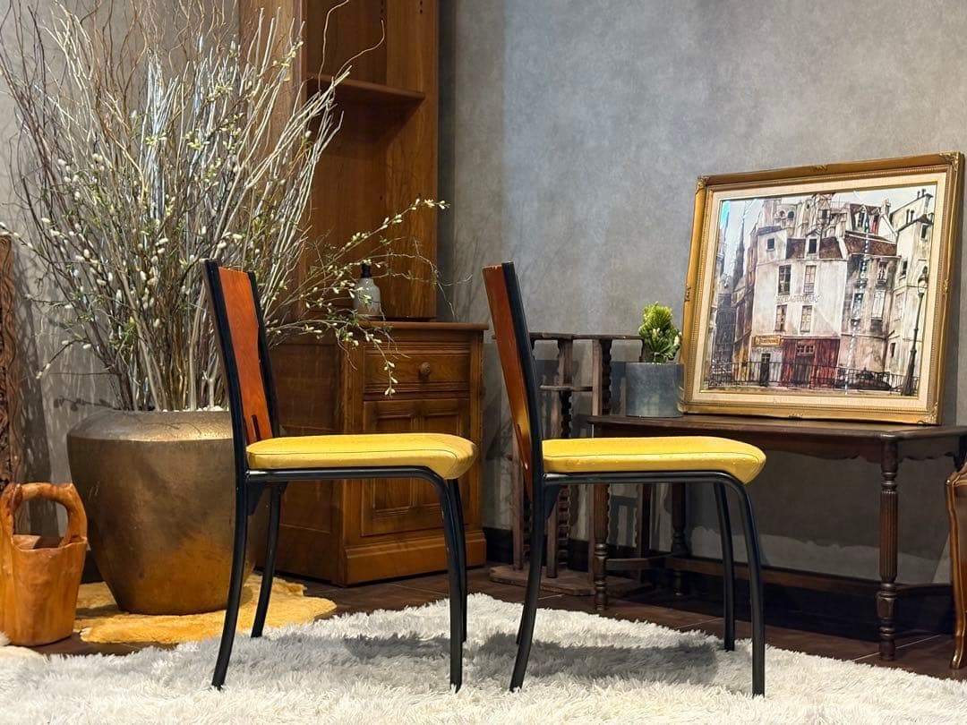 CRES Public スタッキングチェア　レトロ　ビンテージ　シティ系