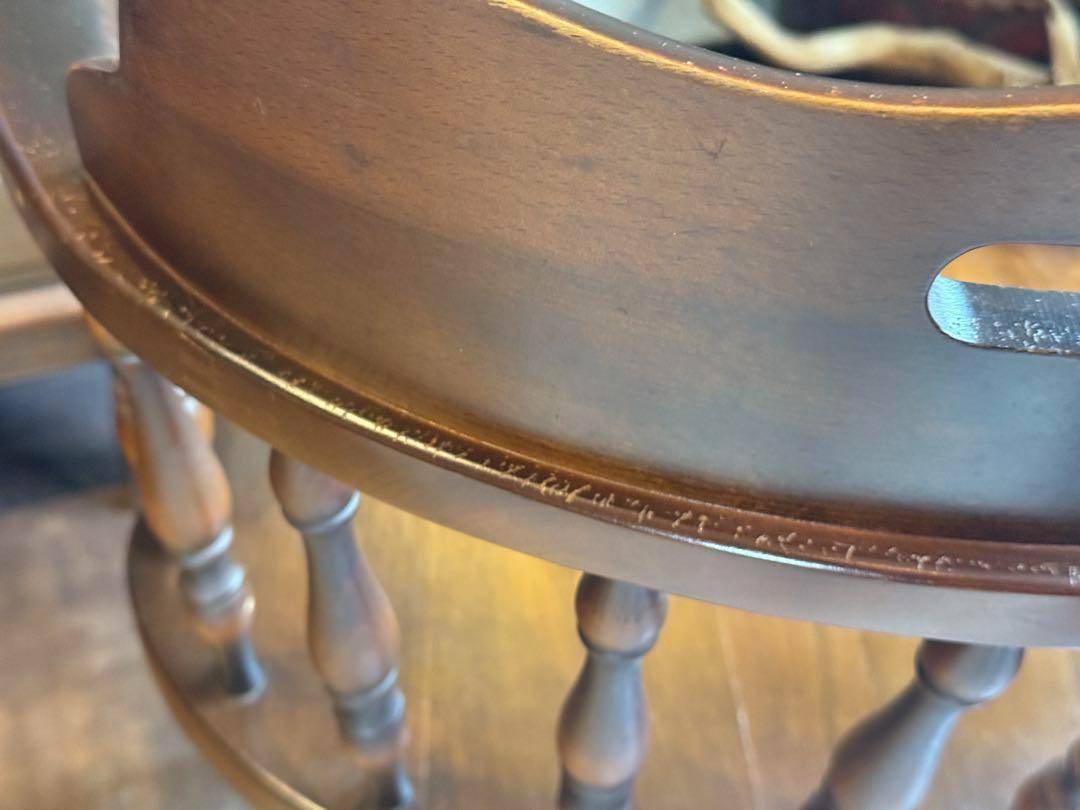 飛騨産業　HIDA アームチェア　ヴィンテージ　スポークチェア　レトロ　IH