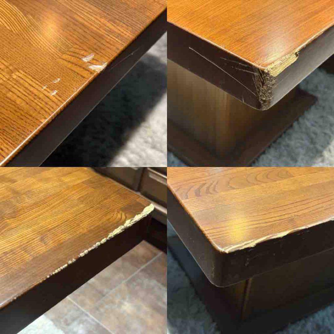 オーク材　アンティーク　ビンテージ　レザーチェア　ダイニングセット　RH